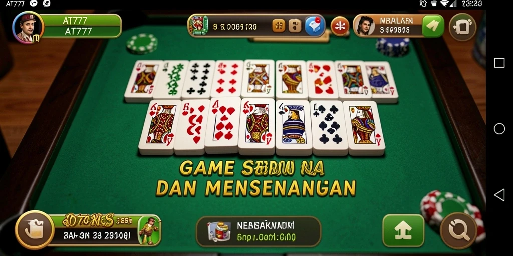 Gameplay seru dalam AT777 dengan grafis menarik dan interaksi pemain.