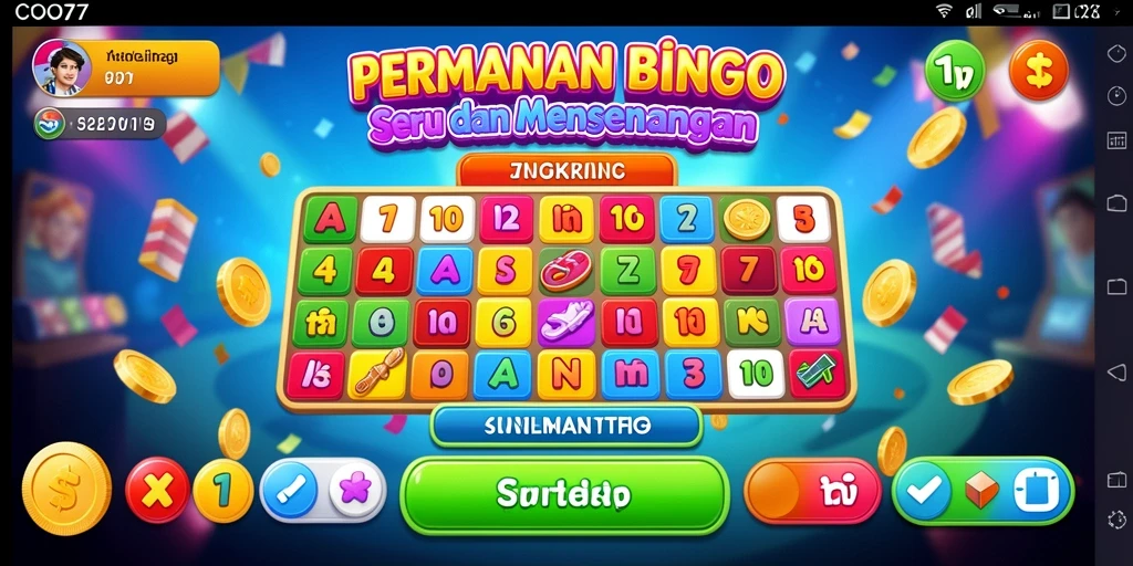 Gameplay menarik COO77 dengan keseruan permainan Bingo.