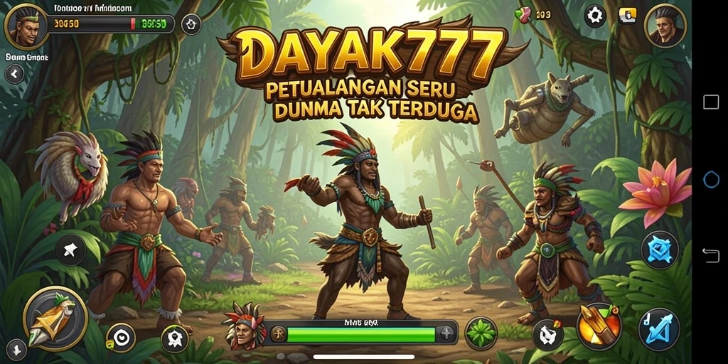 Gameplay menegangkan di dunia petualangan DAYAK777.