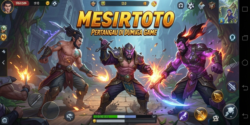 Tampilan gameplay MESIRTOTO yang menarik dan menegangkan.