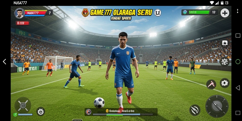 Tampilan gameplay NUSA777 yang realistis dan mendebarkan.