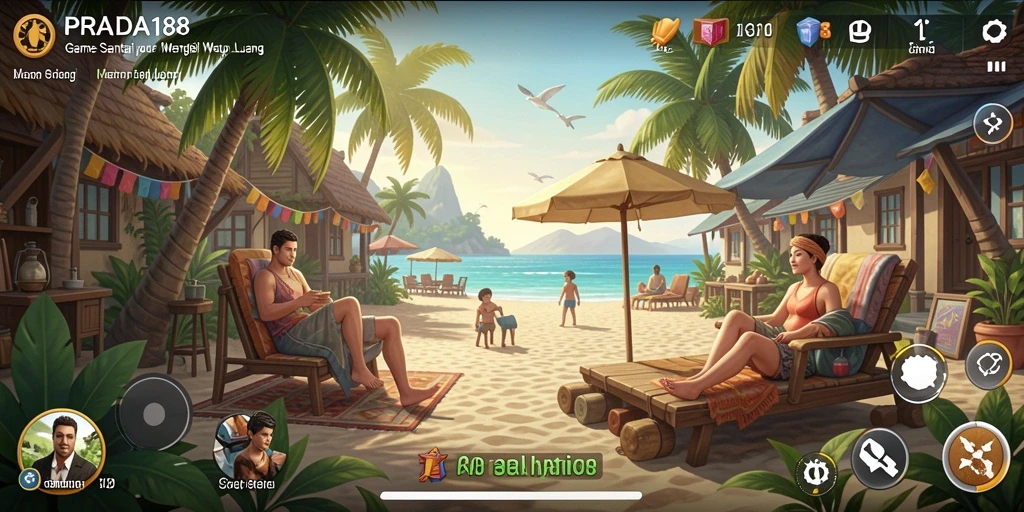 Tampilan seru gameplay PRADA188 dengan grafis cerah dan atraktif.