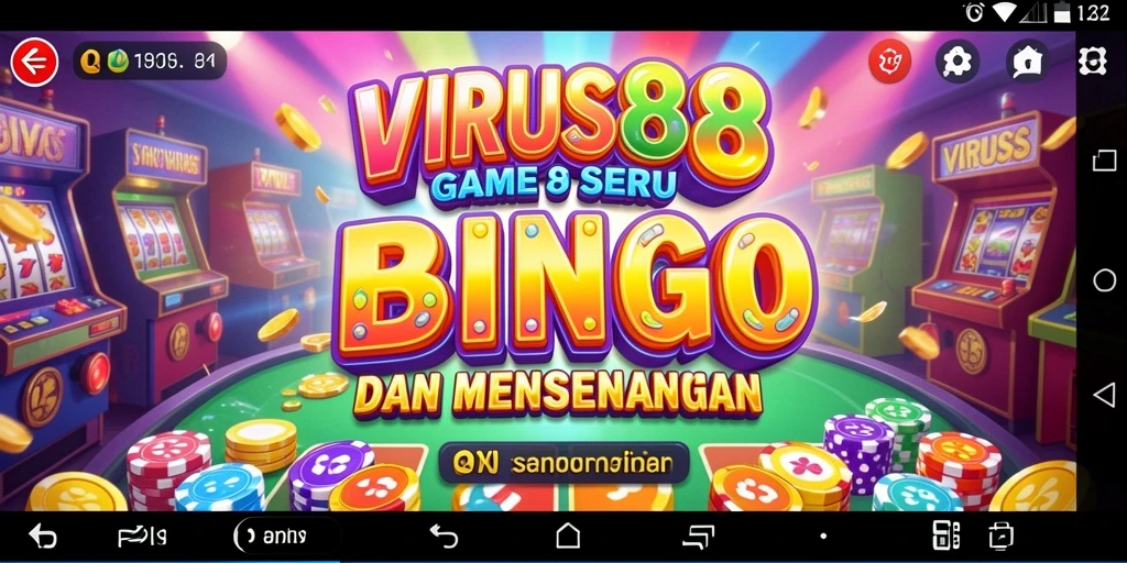 Tampilan gameplay Bingo yang menarik dan penuh warna.