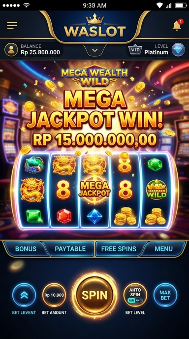 Waslot menawarkan berbagai aplikasi dengan kategori yang beragam.